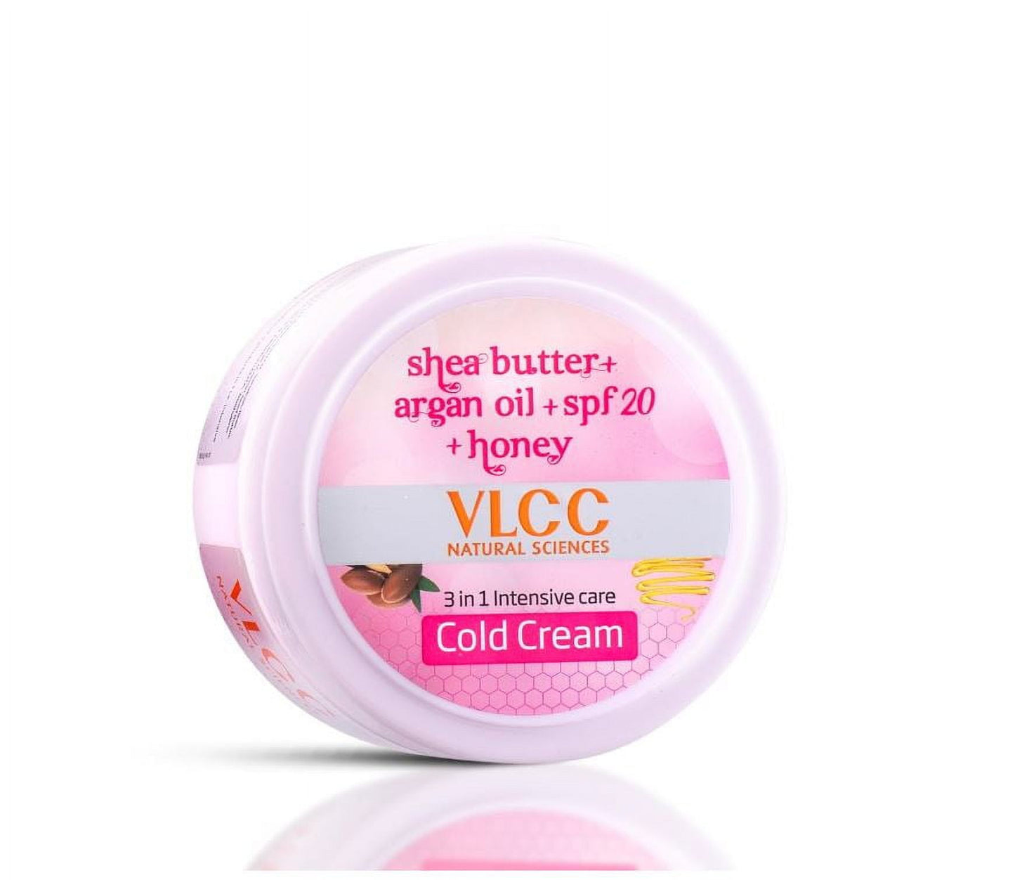 VLCC 3 In 1 Intense Care Cold Cream (B1G1) - 200g | Shea Butter, Argan Oil, Honey and Niac