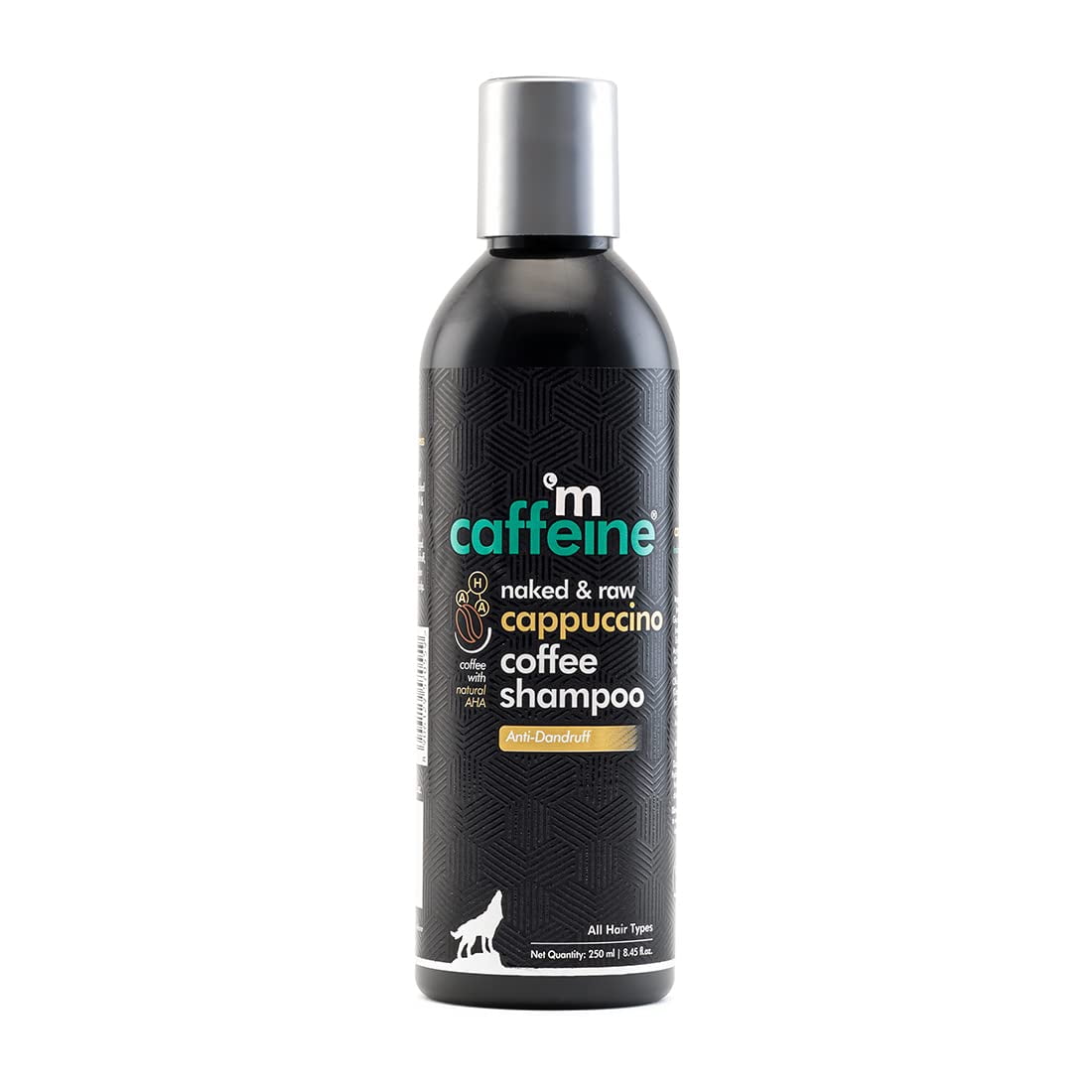 mCaffeine Anti-Dandruff Cappuccino Coffee Shampoo | Reduces Scalp Dryness, Itchiness & Fla