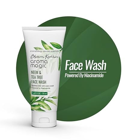 Aroma Magic Neem & Tea Tree FaceWash- 50 ml