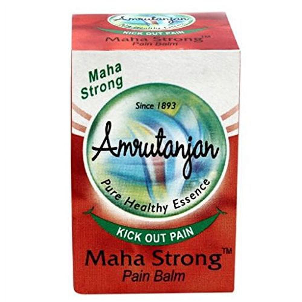 Amrutanjan 10 Pack Ayurvedic Maha Strong Pain Balm