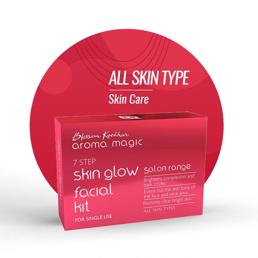 Aroma Magic, Skin Glow Facial Kit Single Use, Natural