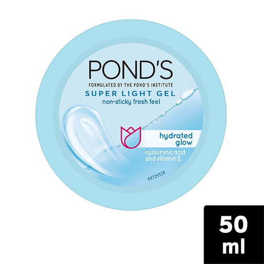 Ponds Super Light Gel Oil Free Moisturiser With Hyaluronic Acid + Vitamin E