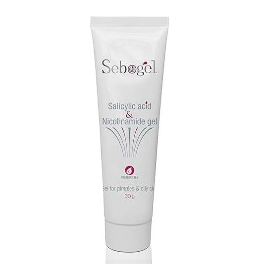 Sebogel Salicylic Acid & Nicotinamide Gel for Pimples and Oily Skin, 30gm
