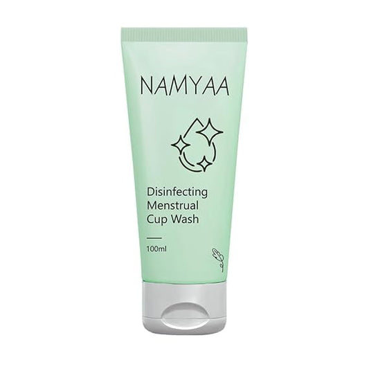 Namyaa Disinfecting Menstrual Cup Wash-Paraben & Sulphate Free With Tea Tree Oil & Silver