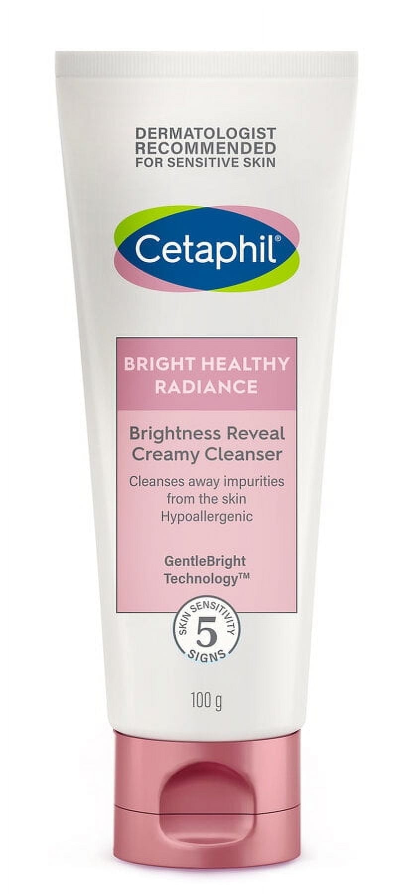 Cetaphil Bright Healthy Radiance Reveal Creamy Cleanser, 100g