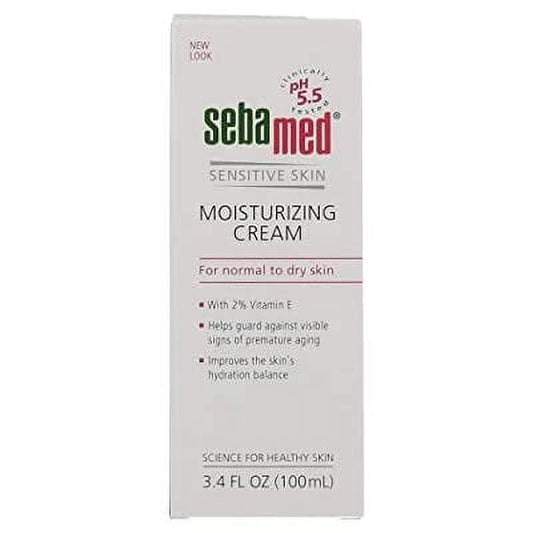 Seba med Moisturizing Cream | Sensitive Skin | 100 ml (NEW PACK)