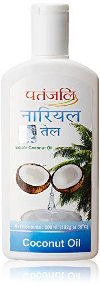 Patanjali Double Filtered Coconut Oil 210ml by Patanjali