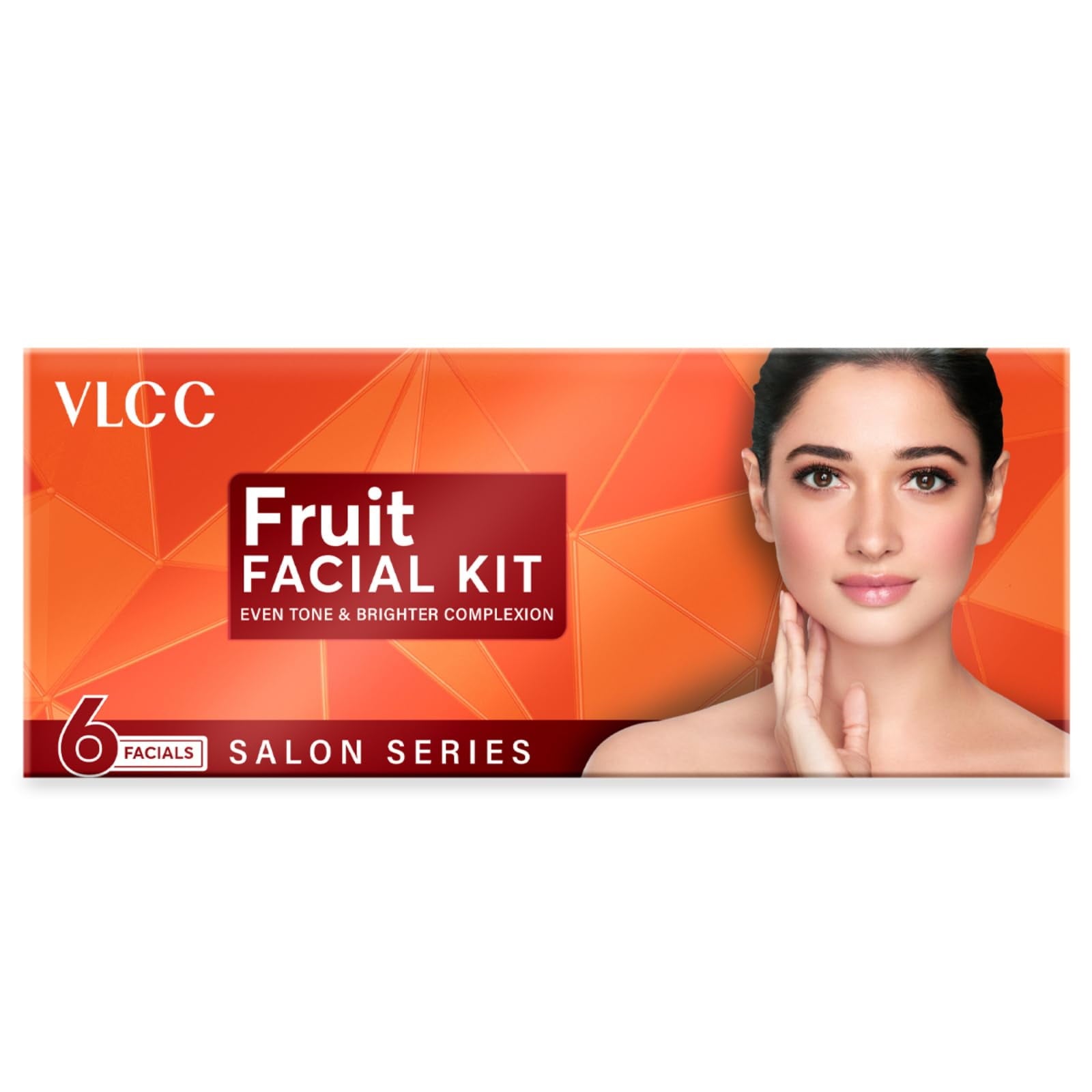 Vlcc Salon Series Fruit Facial Kit - ( 6 Facials ) - 300 G | At Home Fruit Facial | Tighte