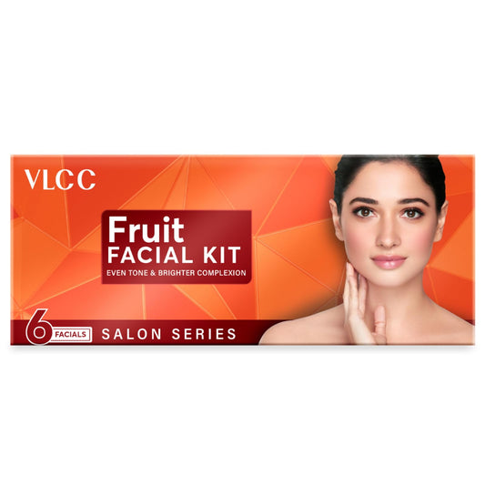 Vlcc Salon Series Fruit Facial Kit - ( 6 Facials ) - 300 G | At Home Fruit Facial | Tighte