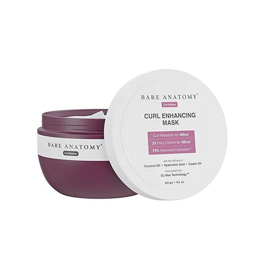 Bare Anatomy Curl Enhancing HairMask Smoothens & Conditions Hair with Curl Retention & 2X