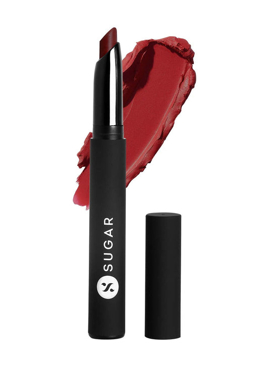 SUGAR Cosmetics Matte Attack Transferproof Lipstick - 06 Spring Crimson (Crimson Red), Red