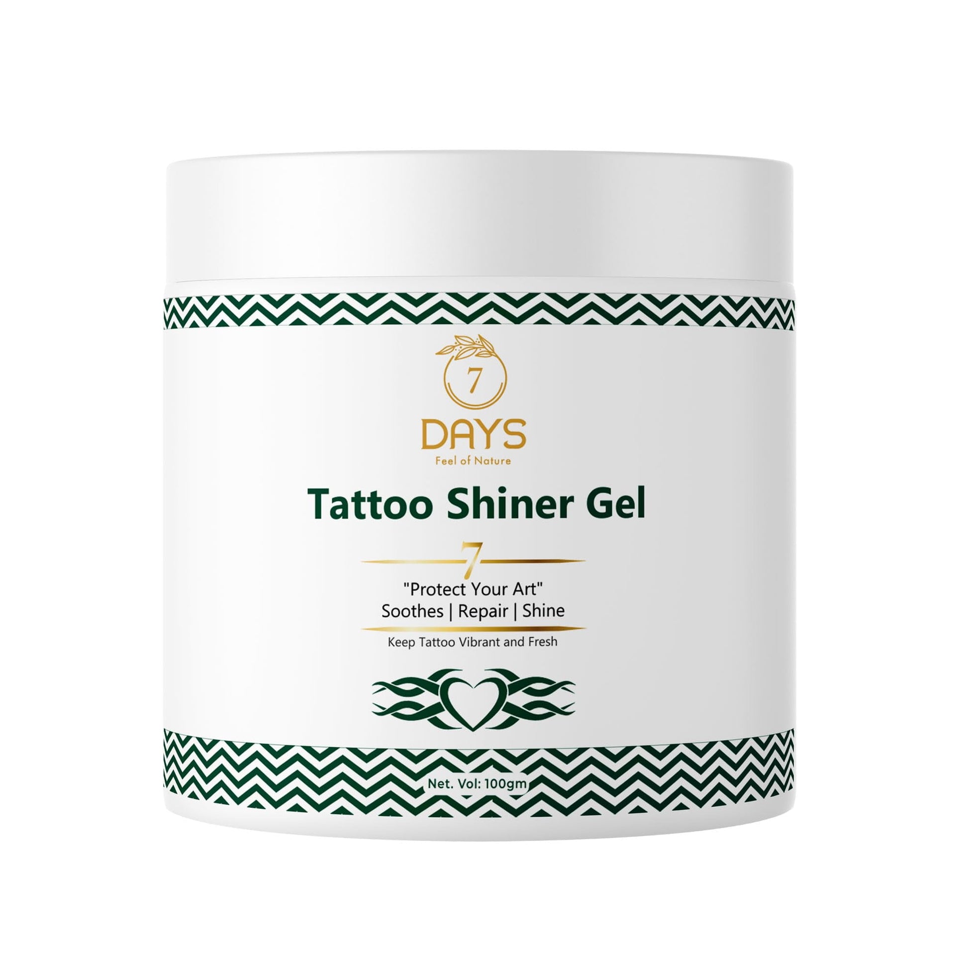 7 Days Tattoo Shiner Gel, Make Tattoo More Shine full And Attractive (100 gm)