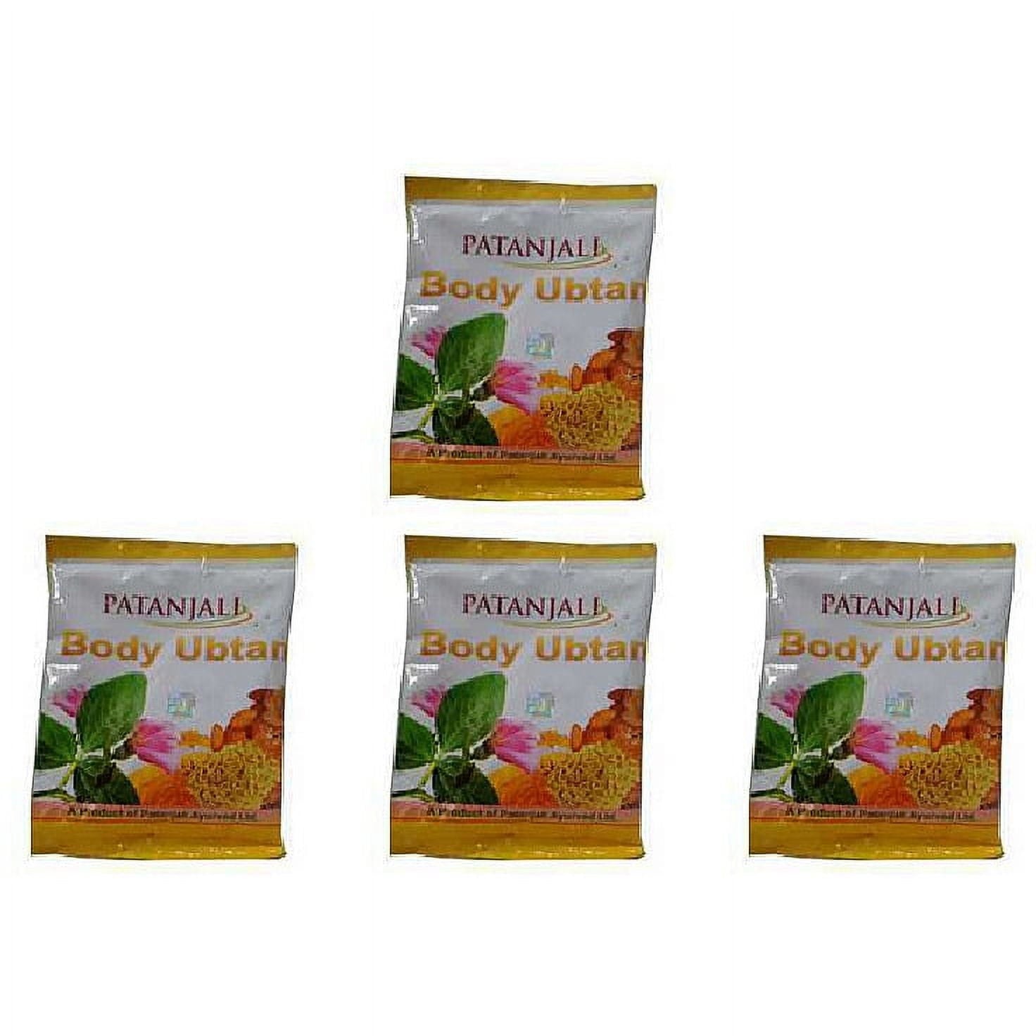 Pack Of 4 - Patanjali Body Ubtan - 100 Gm (3.5 Oz)