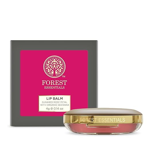 Forest Essentials Luscious LipBalm Sugared Rose Petal 4g