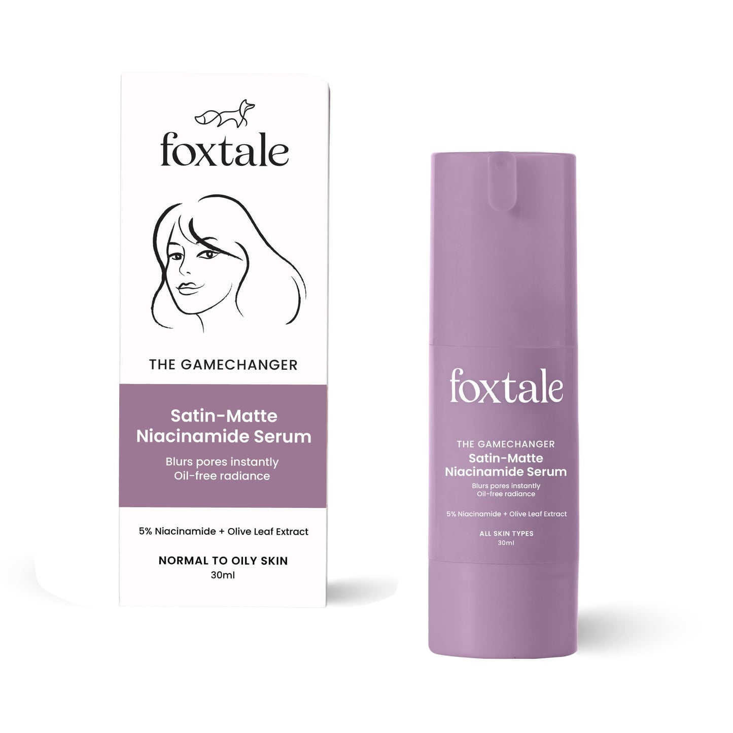 Foxtale 5% Niacinamide FaceSerum | Fades Blemishes & Acne Marks | Reduce Dark Spots | Cont