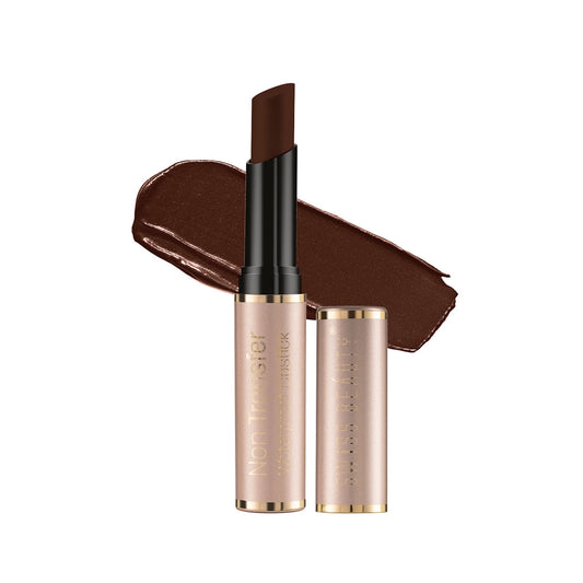 Swiss Beauty Non Transfer Waterproof Lipstick - 420 Dark Brown