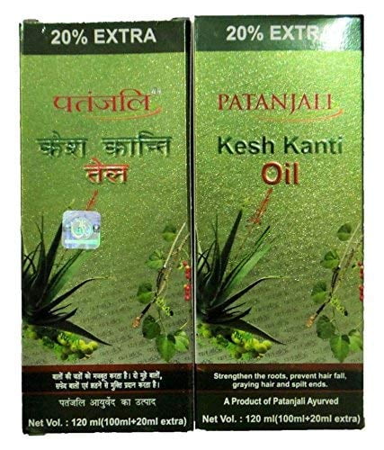 Patanjali Kesh Kanti Oil, 120ml (Pack of 2)
