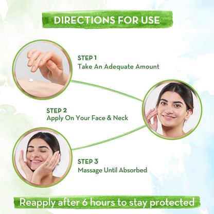 Mamaearth Sunscreen with SPF 50 Gel with Vitamin C & Turmeric for UVA & B Protection, Pa+++ - 50 g