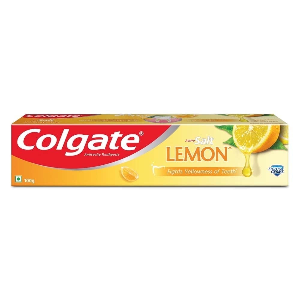 Colgate Toothpaste Active Salt (Salt and Lemon) - 100 g