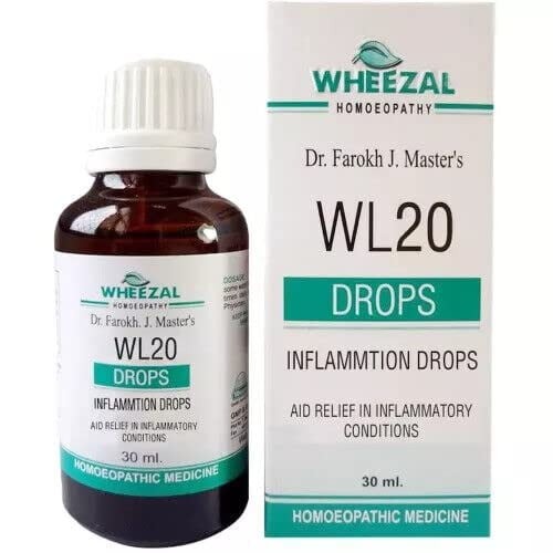 Wheezal Wl 20 Inflammation Drop 30 Ml (Pack Of 2)