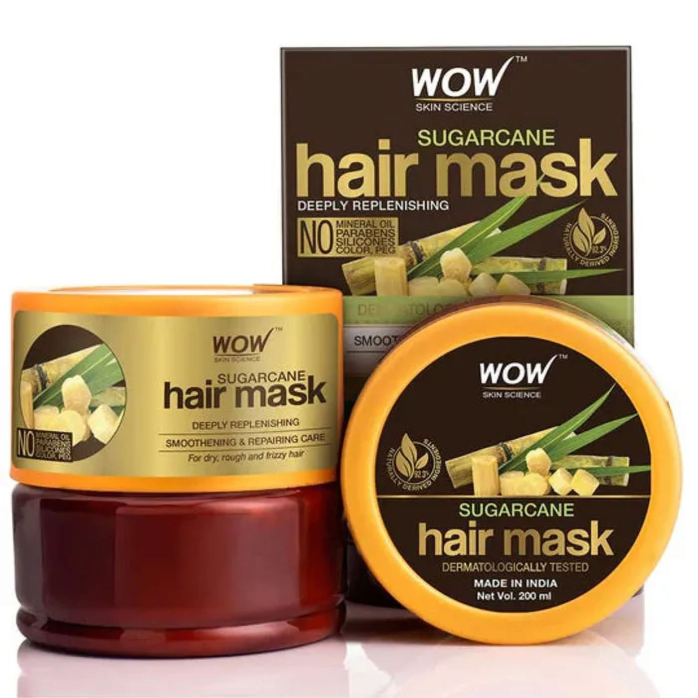 Wow Skin Science Sugarcane HairMask 200ml