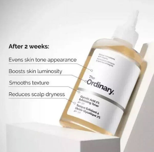 Glycolic Acid Toning Solution Glycolic Acid 7% Toner Gently Exfoliates