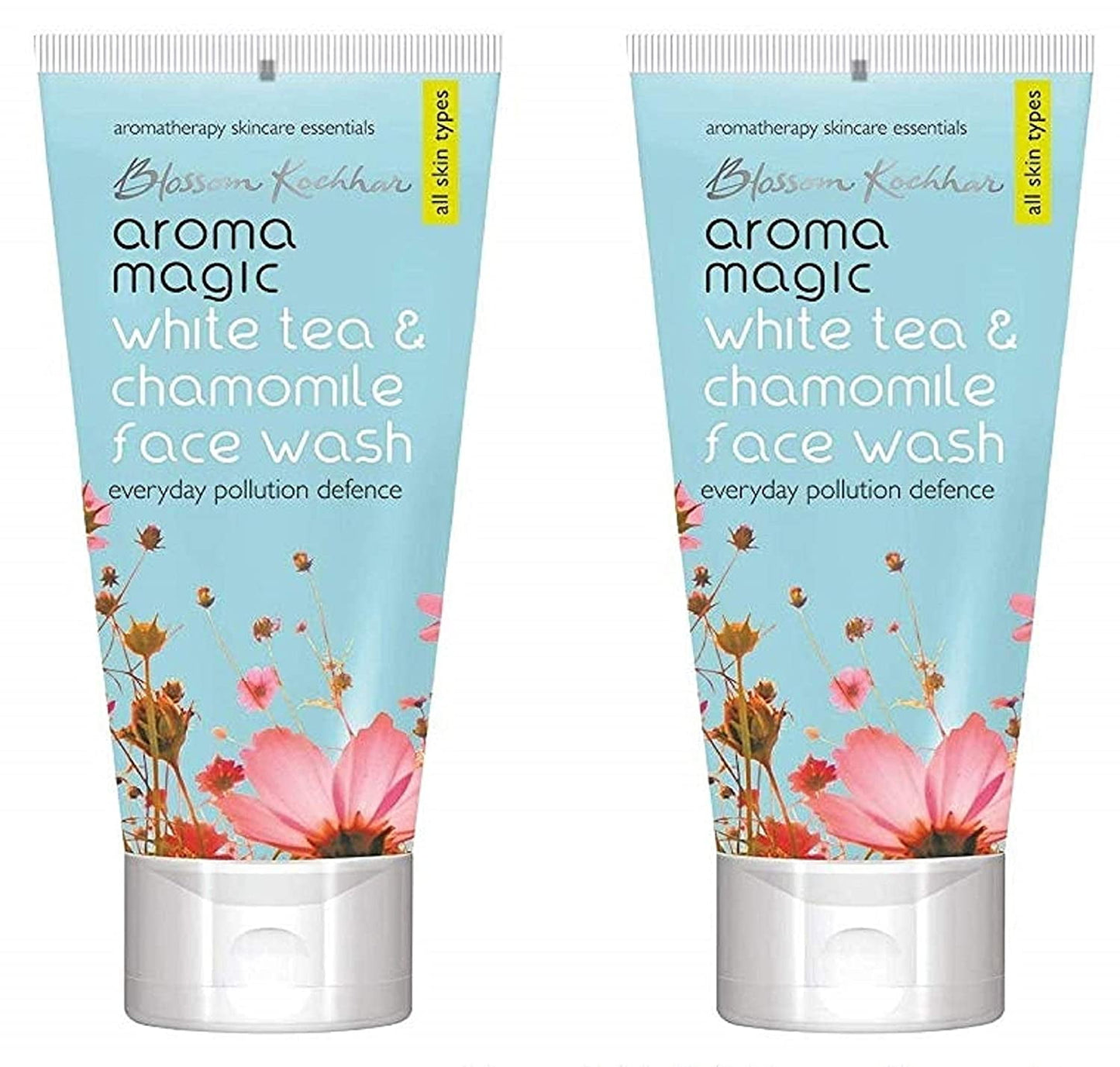 Aroma Magic White Tea And Chamomile FaceWash (Pack Of 2) 100Ml