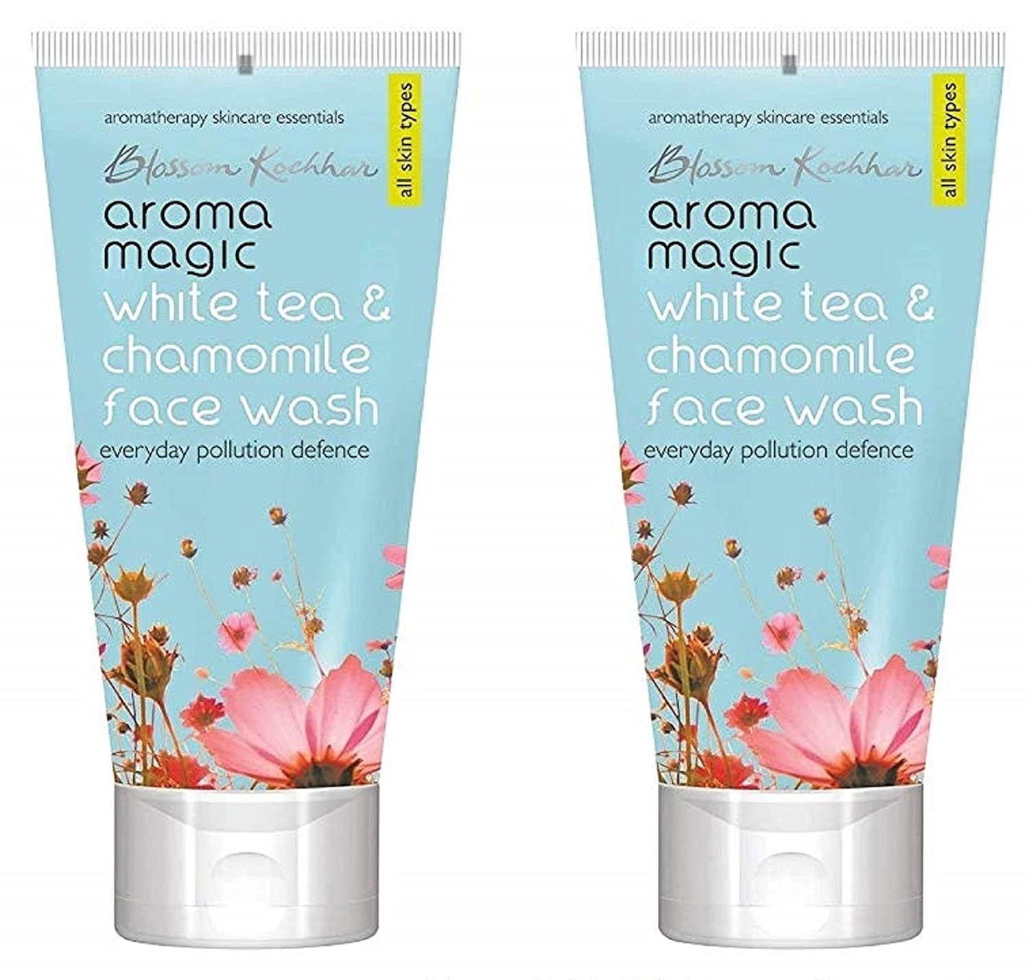 Aroma Magic White Tea And Chamomile FaceWash (Pack Of 2) 100Ml