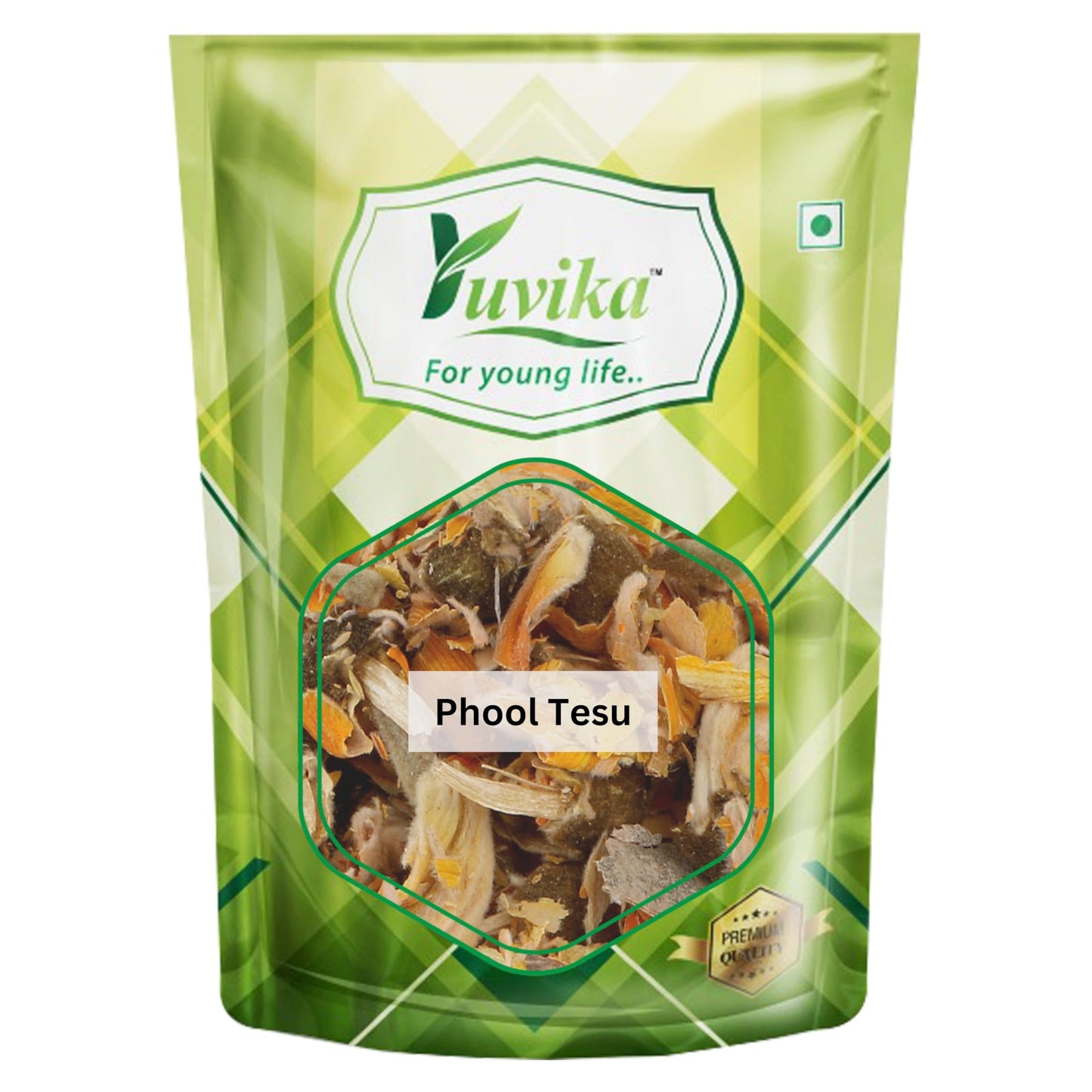 Yuvika Phool Tesu - Plas Ke Phool - Dhaak Ka Phool - Butea Monosperma (400 Grams)