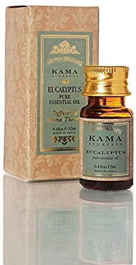 Kama Ayurveda Eucalyptus Pure Essential Oil, 0.40 Fl Oz