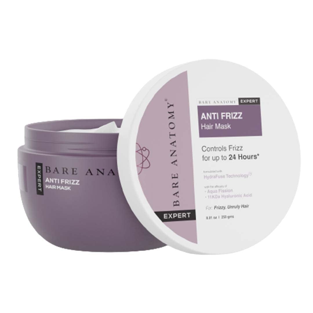 Bare Anatomy Anti Frizz HairMask Frizz Control Upto 24 hours Powered By Hyaluronic Acid Fa