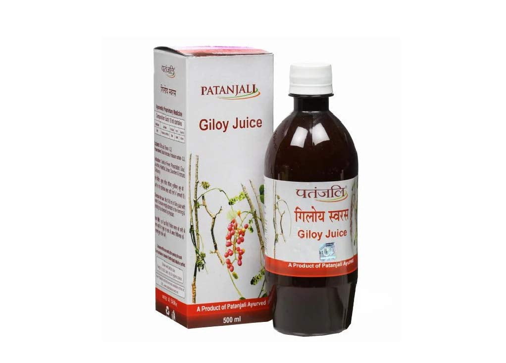 Patanjali Giloy Juice - 500ml (Pack of 2)