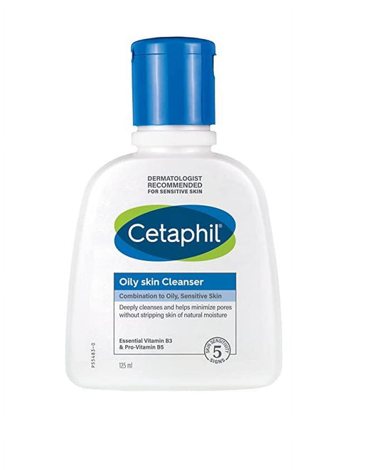 Cetaphil Oily Skin Cleanser , Daily FaceWash for Oily, Acne prone Skin , Gentle Foaming, 1