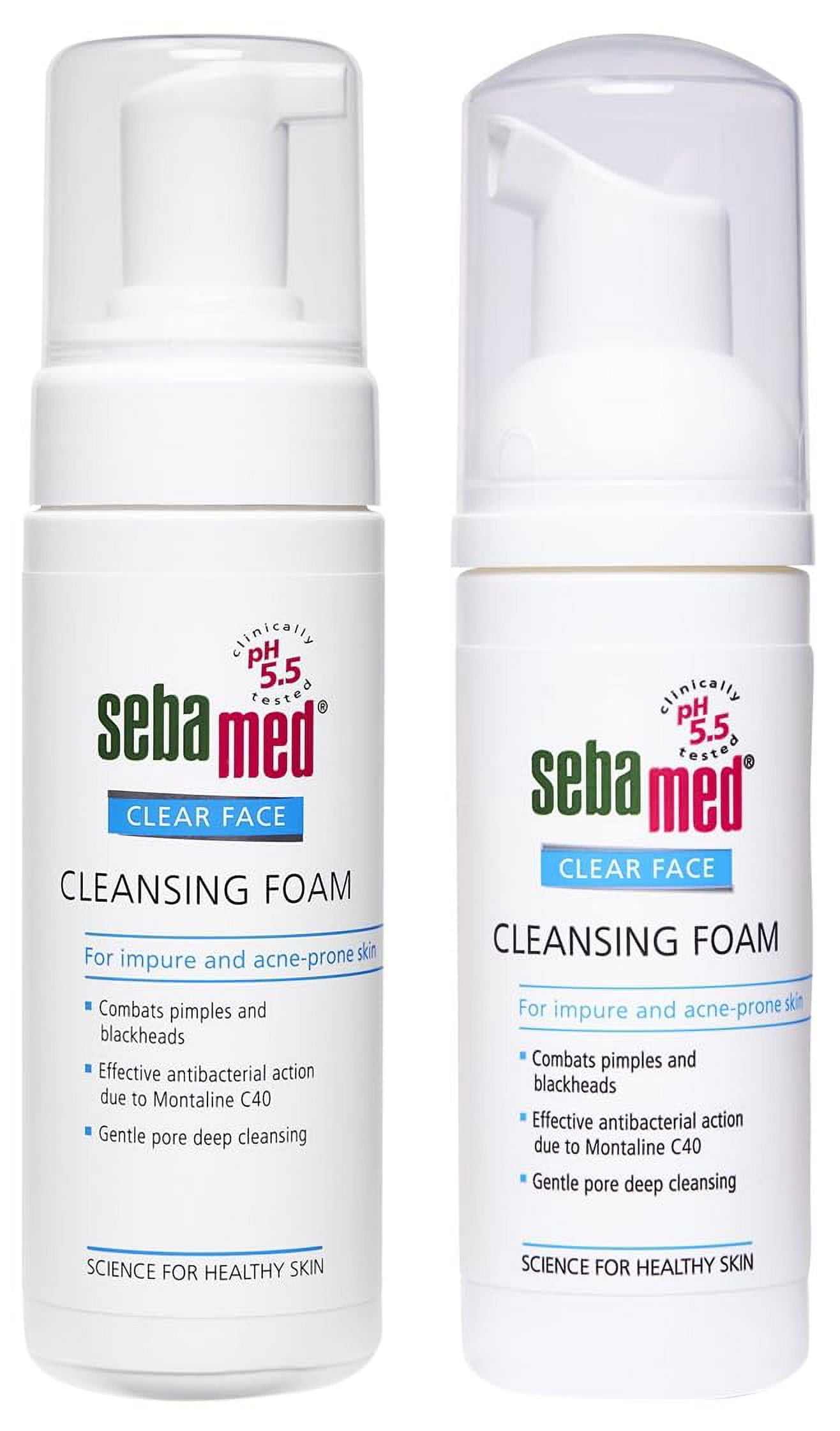 SebaMed Clear Face Cleansing Foam, 150ml & Sebamed Clear Face Foam, 50ml