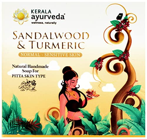 Ayurveda Sandalwood & Turmeric Soap box of 100 gm Soap