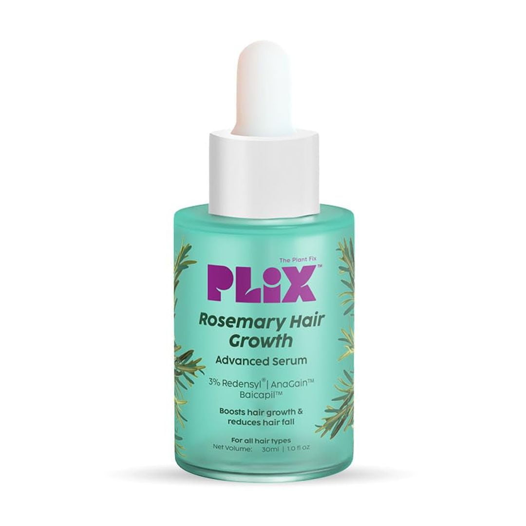 PLIX - THE PLANT FIX Rosemary Hair Growth Serum with 3% Redensyl, 4% AnaGain, 3% Baicapil,