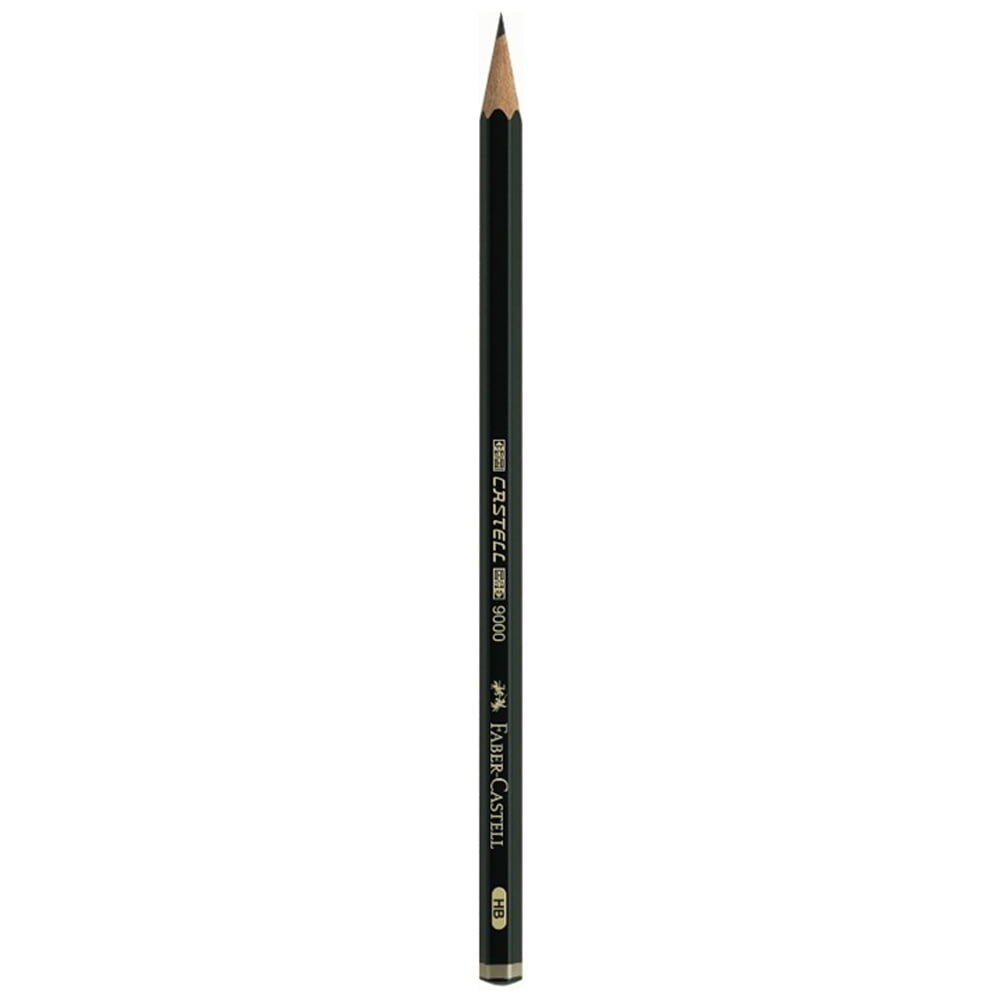 Faber-Castell 9000 Graphite Pencils Box of 12 - HB