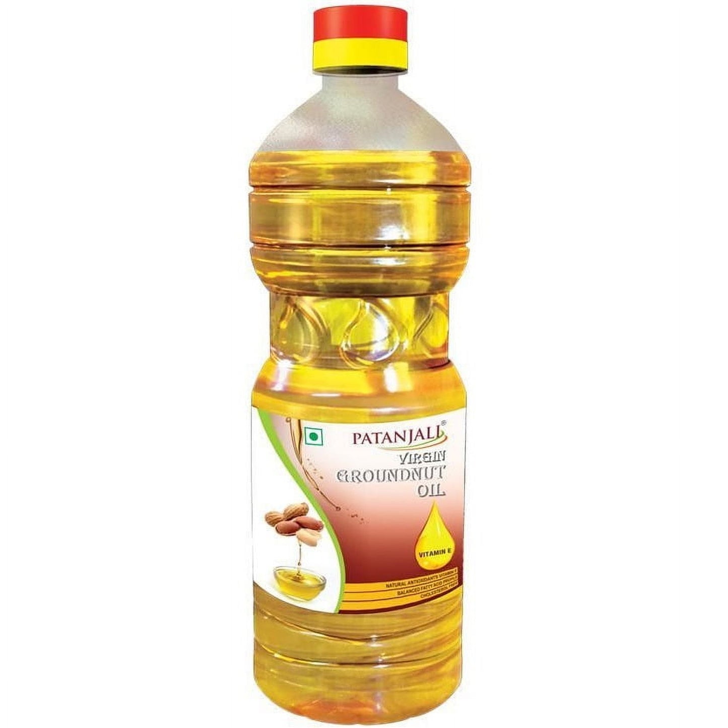 Patanjali Virgin Groundnut Oil - 1 L (33.8 Fl Oz)