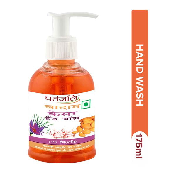 Patanjali Almond Kesar Hand Wash 175 ml