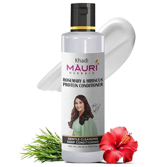 Khadi Mauri Herbal Rosemary & Hibiscus Hair Conditioner|Repairs Damage &Restores Silkiness