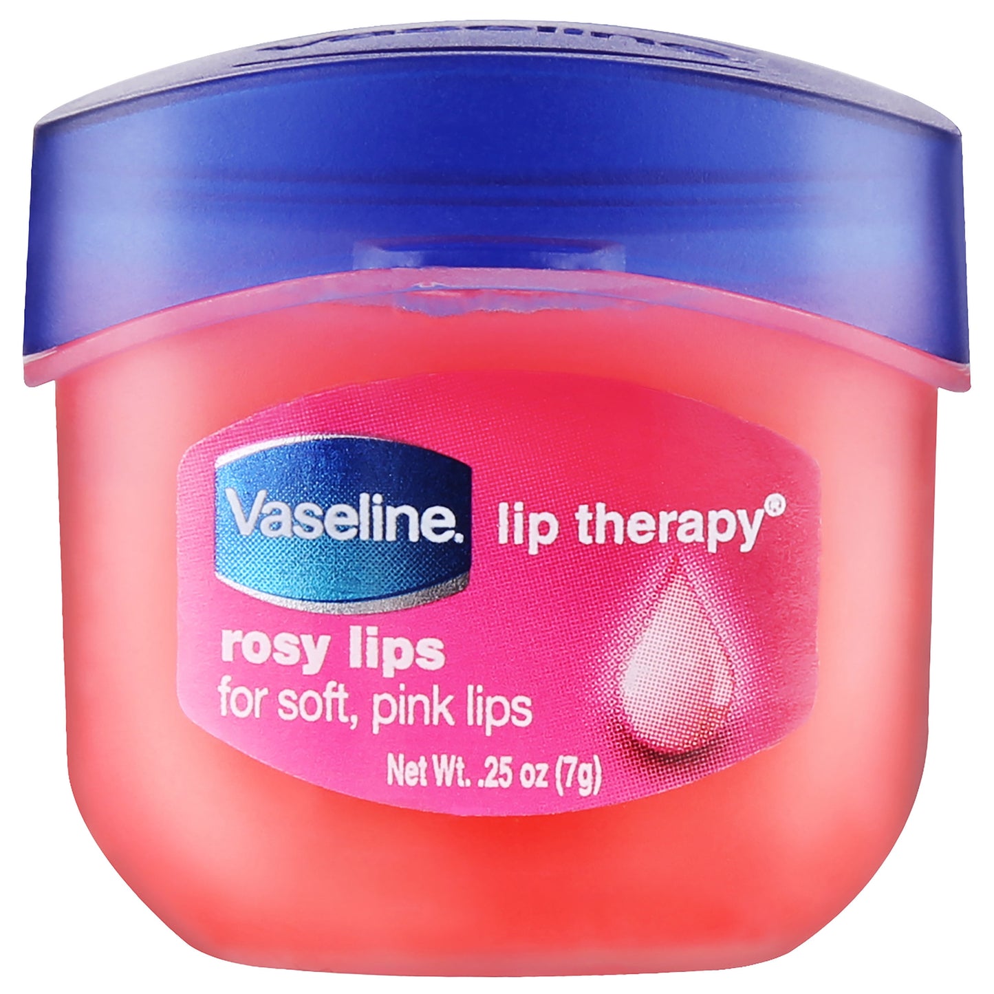 (2 pack) (2 pack) Vaseline Lip Therapy Tinted LipBalm Mini, Rosy 0.25 oz