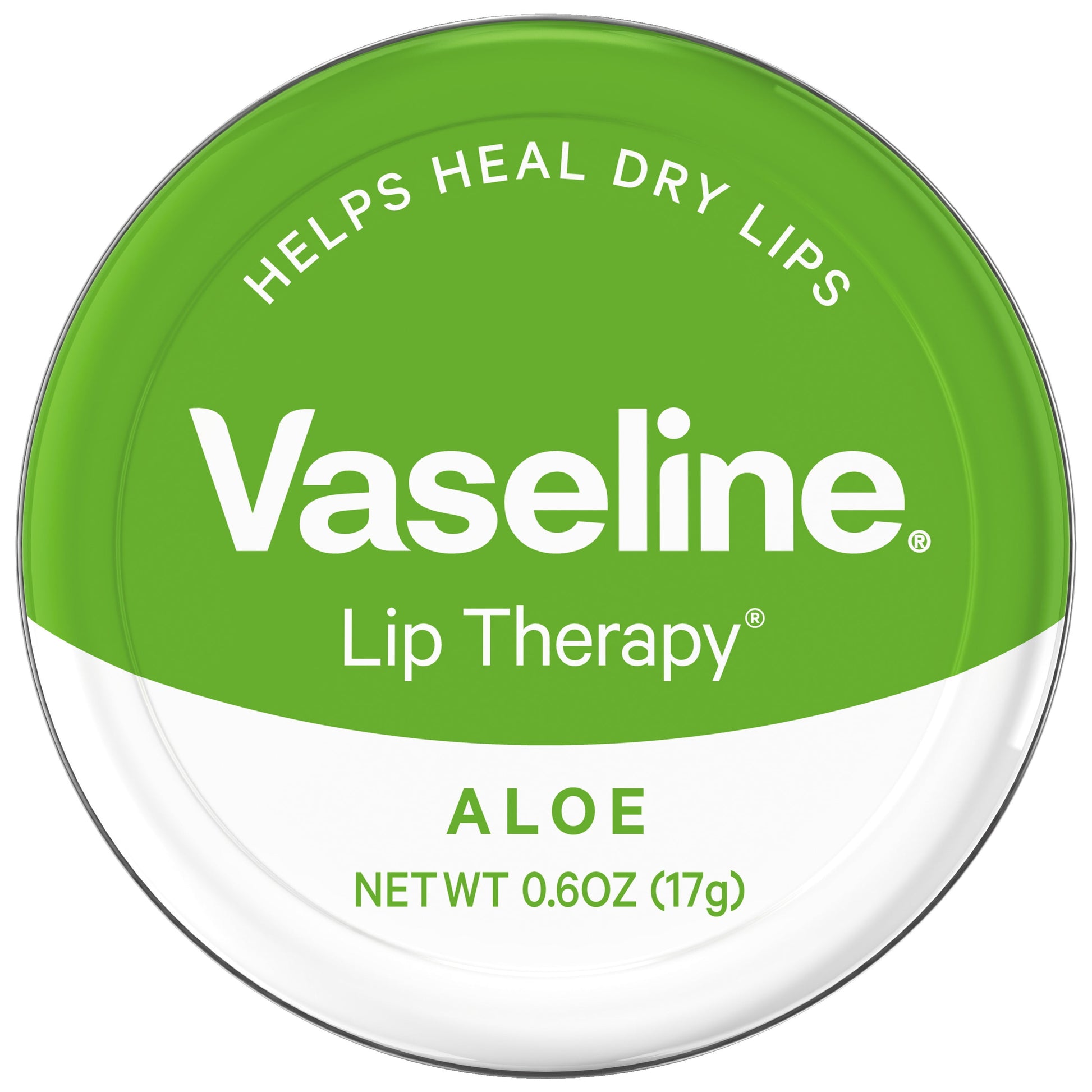 Vaseline Lip Therapy LipBalm Tin Aloe Vera 0.6 oz