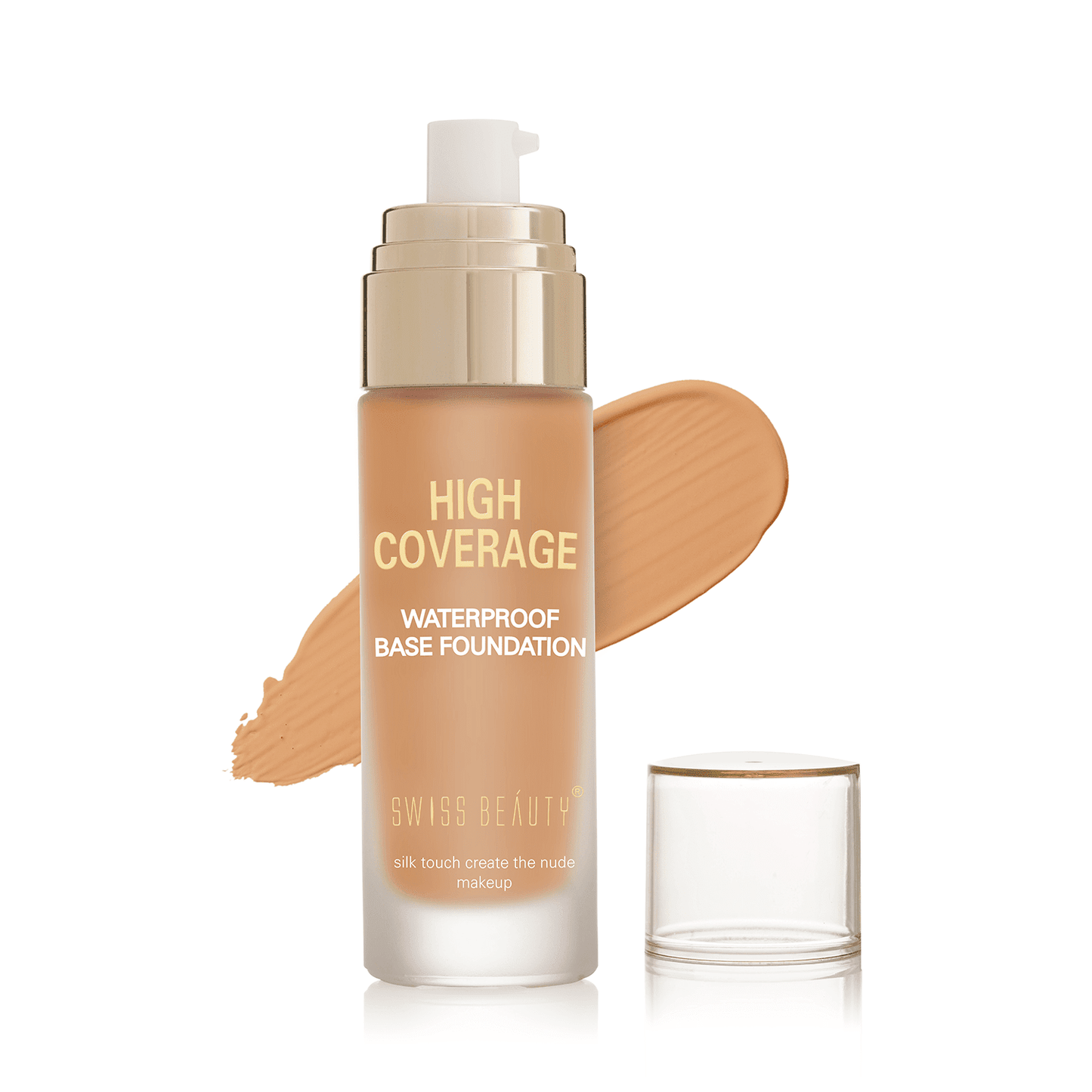 SWISS BEAUTY High Performance Foundation | Water-Resistant | Medium to Buildable Coverage