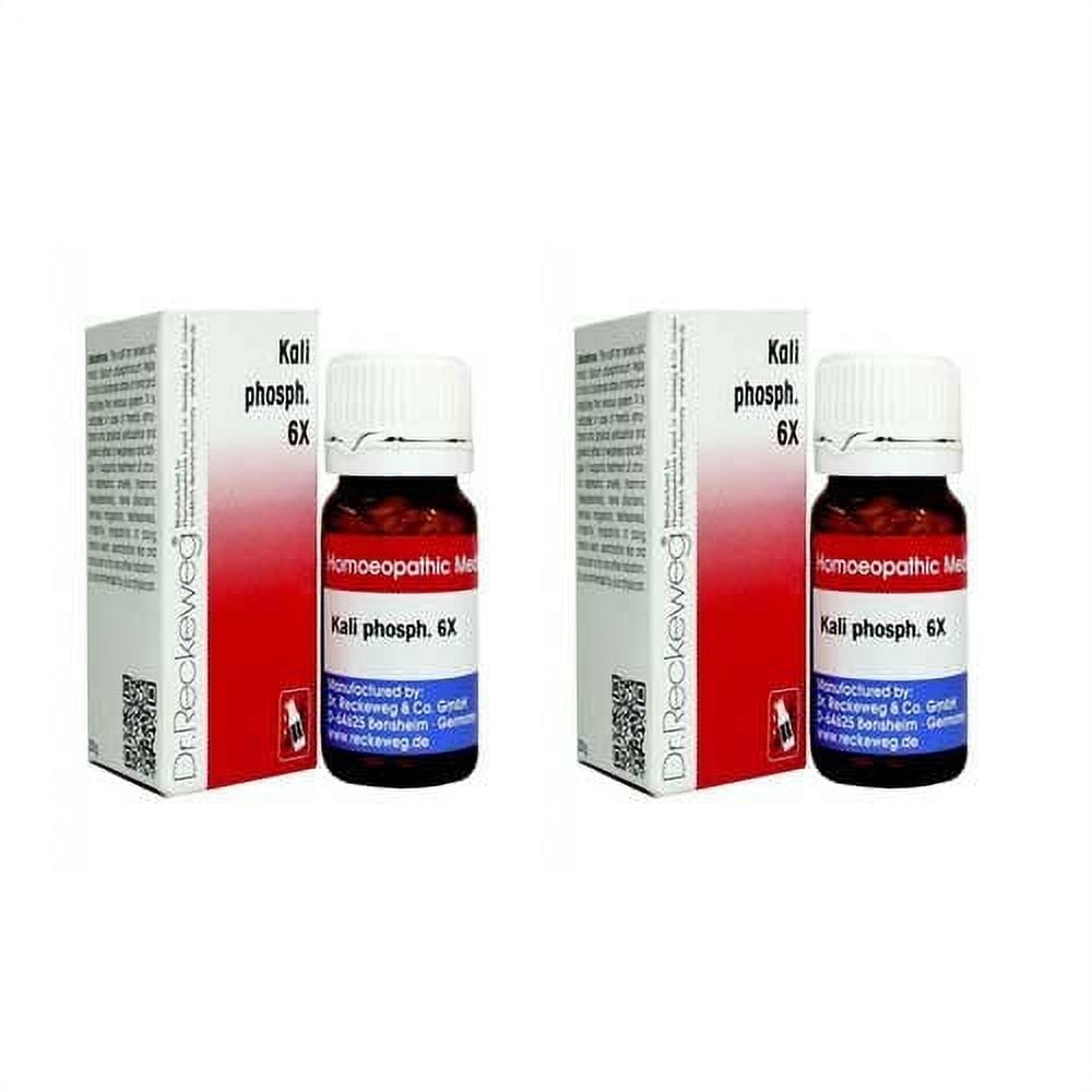 2 x Dr.Reckeweg-Germany Kali Phosph. 6x. Homeopathic Medicine