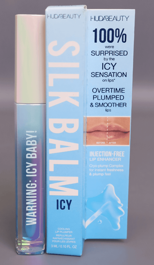 Huda Beauty Refreshingly Icy Plumping Silk LipBalm - Frost