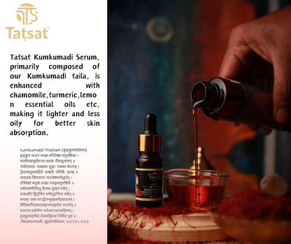TATSAT Ayurvedic Kumkumadi Face Serum: 10 ml