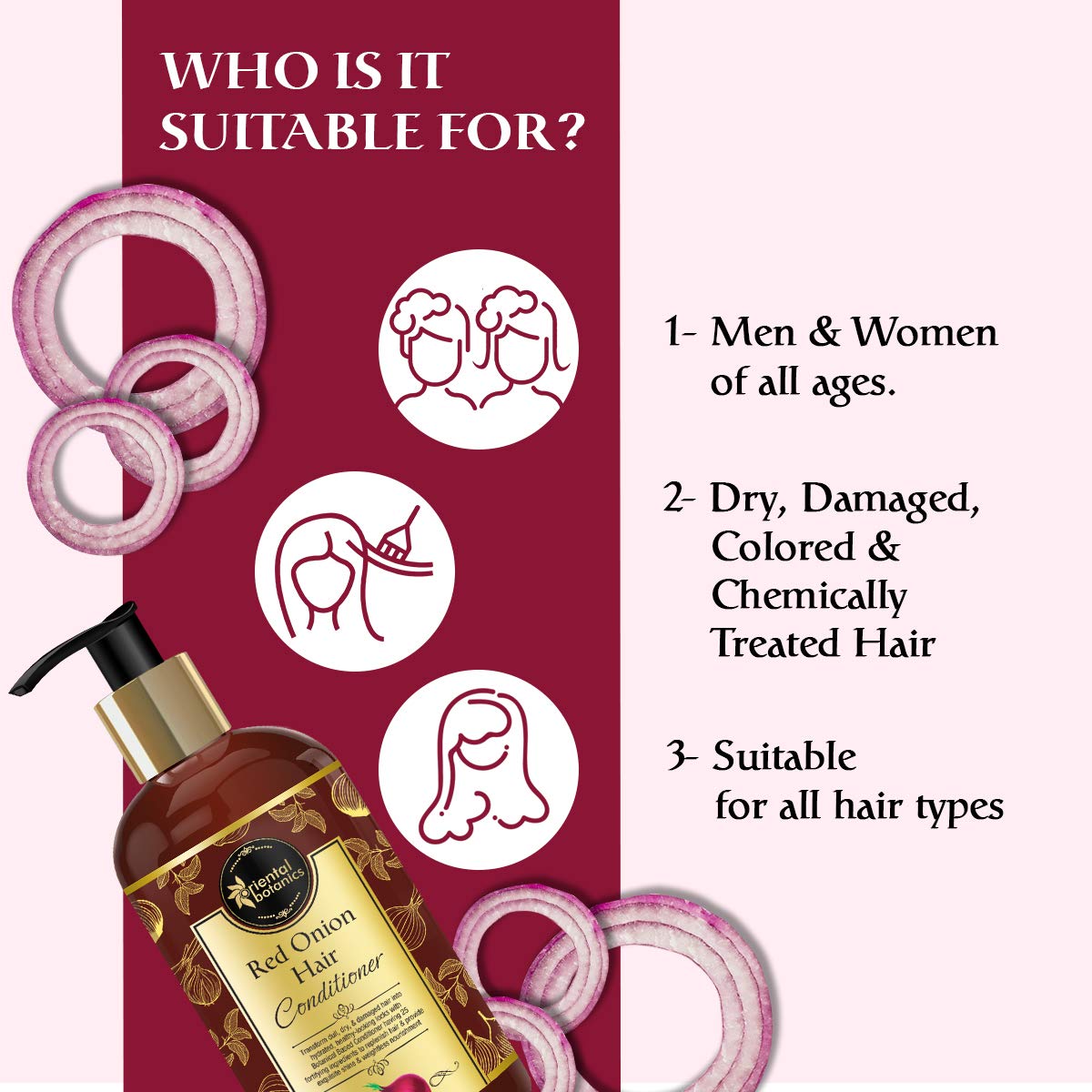 Oriental Botanics Red Onion Hair Conditioner: 300 ml