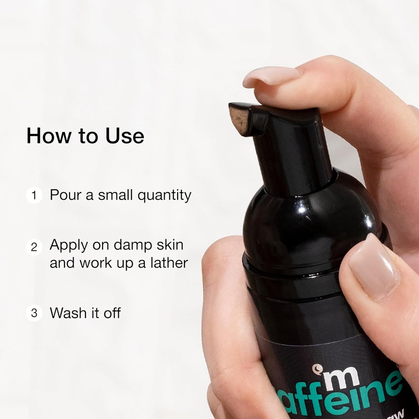 mCaffeine Cappuccino Coffee Face Wash: Anti Acne, 75 ml