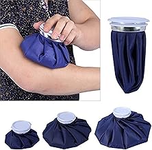 iKonbi Reusable First Aid Ice Bag Heat Pack For Knee Head Leg Pack Of 1 Big 9" Colour and print May Vary
