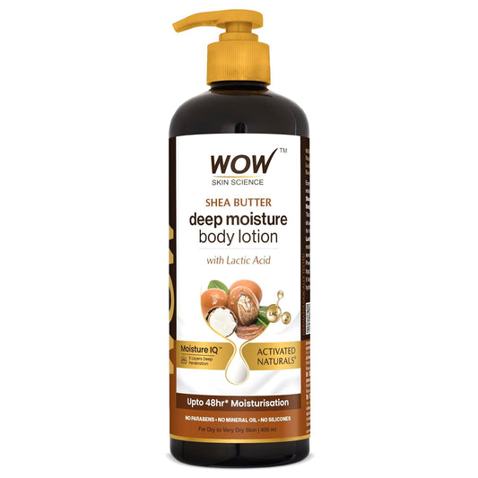 WOW Shea & Cocoa Butter Moisturizing BodyLotion: 300